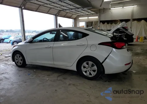 2016 Hyundai Elantra Se из США, поврежденный, VIN 5NPDH4AE3GH746502
